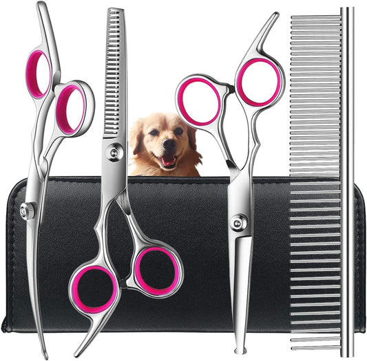 Professional Dog Grooming Scissors Kit