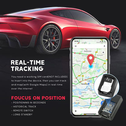 Mini Magnetic Car Gps Tracking Device With No Monthly Fee
